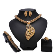 Longqu-Conjunto de Joyería de cuentas africanas para mujer, Joyería de oro de Dubái, conjunto de Joyería nupcial nigeriana, moda 2020 2024 - compra barato