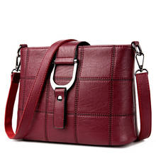 Ladies Soft Leather Fashion Shoulder Bags Handbags Women Famous Brands Flap Casual Crossbody Bags for Women Messenger Bag Bolsos 2024 - buy cheap