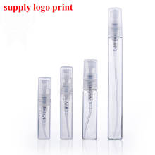 Высококачественный стеклянный флакон-распылитель для парфюма емкостью 2 мл, 3 мл, 5 мл, 10 мл, 500 шт./лот, пластиковый флакон-распылитель для парфюма 2024 - купить недорого
