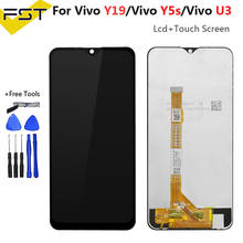 Original Display For Vivo Y19 1915 Y5S 2019 LCD Display Touch Screen Digitizer With Frame Vivo U3 V1941A V1941T LCD Glass Screen 2024 - buy cheap