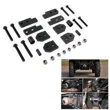 Nicecnc-kit elevador completo utv moda 2 "para yamaha rinoceronte 450, 2004, 2010, 660, 2004-2007, acessórios para alumínio 2024 - compre barato