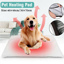 Self Heating Thermal Pet Bed Cushion Heated Mat Dog Cat Washable Super Warm Rug 2024 - купить недорого