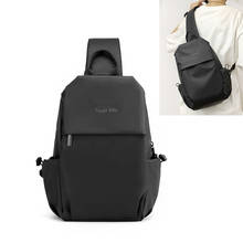 Водонепроницаемый нейлоновый рюкзак для мужчин, повседневная Дорожная сумка-мессенджер через плечо, модный ранец 2024 - купить недорого