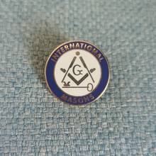 International Masons Lapel Pin masonic freemasonry lapel badge freemason 2024 - buy cheap