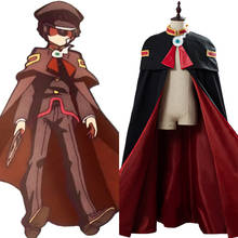 Anime Toilet Bound Hanako Kun Cosplay Hanako-kun Costume Cape Cloak Robe Coat 2024 - buy cheap