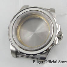 Caja superior de reloj de 40mm, cristal de zafiro de acero inoxidable, ajuste ETA 2836 MIYOTA 8215, movimiento 2024 - compra barato