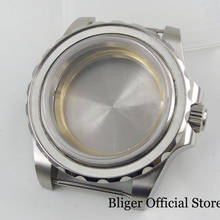 Top 40mm Watch Case Stainless Steel Sapphire Glass Fit ETA 2836 MIYOTA 8215 Movement 2024 - buy cheap