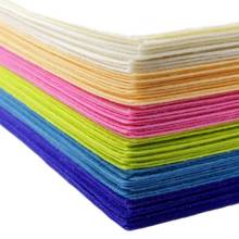 Cmcyiling multicolorido feltro tecido de retalhos para diy artesanato poliéster pano feltro folhas 2024 - compre barato
