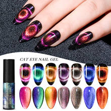 SE ENCONTRAM EM 9D Camaleão Gel Magnetic Nail Polish Auroras Olho de Gato UV Gel Polonês Soak Off Nail Art Gel Laca Verniz 5ml Laser 2024 - compre barato