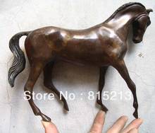 wang 00093/ Collectibles Elegant bronze horse statue 2024 - buy cheap