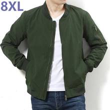 Мужская джинсовая куртка с отворотом размера плюс, весна-осень, 10XL, 8XL, 7XL, 6XL, 5XL, 4XL 2024 - купить недорого