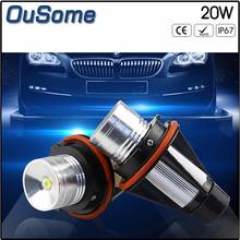 1Pair 10W Car LED Angel Eyes 12V Marker Halo RING Light Lamp H8 Bulb For BMW X3 X5 X7 E39 E60 E61 E65 E66 E83 E87 2024 - buy cheap