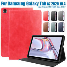Capa inteligente para tablet samsung galaxy tab a7, capa de 2020 pol. com função de despertar e dormir automático, 2020 2024 - compre barato