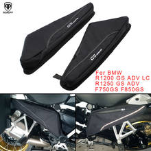 2PCS Motorcycle Repair Tool Placement Bag Frame Triangle Package Side Toolbox Black for BMW R1200GS ADV LC R1250GS F750GS F850GS 2024 - buy cheap