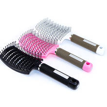 Big Hair Scalp Massage Comb Hairbrush Bristle Nylon Women Wet Curly Detangle Hair Brush for Salon Hairdressing Styling Tool 2024 - buy cheap