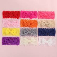 PatPat 2020 New Arrival  Baby Pretty Bowknot Lace Solid Headband for Girl  Headband 2024 - buy cheap