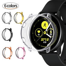 Soft Screen Protective Case for Samsung Galaxy Watch Active 2 40mm 44mm Thin TPU Full Cover Protector Frame Bumper Accessories 2024 - buy cheap