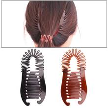 Hairpin Black Oval PE Plastic Banana Clip Vertical Hairpin Korean Accessories Hair Clip Hairpin N8E1 2024 - buy cheap