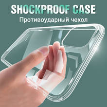 Ultra Thin Clear Silicone Phone Case On For iPhone 11 Pro Max SE 2020 Case iphone XR XS Max X 7 8 6 6S Plus Soft TPU Back Cover 2024 - buy cheap