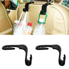 2 PCs Universal Car Seat Back Hooks Auto Headrest Hanger Handbag Holder Car Back Seat Storage Hooks for Groceries Bag Clothes 2024 - buy cheap