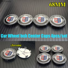 Hot 4pcs/set 68mm Car Wheel Center emblem Badge Auto  Hub Caps For E90 F10 F30 F15 E63 E64 E65 E86 E89 E85 E91 E92 E93 2024 - buy cheap