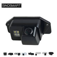 SINOSMART-cámara de marcha atrás para aparcamiento de coche, accesorio para Mitsubishi Lancer, LancerEvo, Outlander, Zinger, Pajero, Grandis, ASX 2008, 2011, 2012, 2013 2024 - compra barato