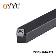 Oyu ssdcn1616h09 ssdcn 1616 16mm ferramenta de gerencio titular scmt09t304 ue6020 torno cortador cnc inserções de carboneto de tungstênio 2024 - compre barato