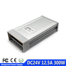 Small Volume Single Output 24V Rainproof Power Supply Switching DC24V 12.5A 300W Led Driver For Outdoor Lighting Lamp CCTV AV TV 2024 - buy cheap