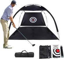 Indoor Outdoor Foldable Golf Practice Net Golf Training Aids Golf Hitting Cage Garden Grassland Practice Tent Golf Equipme 2024 - buy cheap