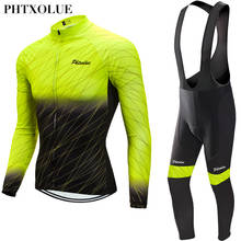 Conjunto de roupa de ciclismo masculina phtxolue, 2020, roupas, camisa, roupas, bicicleta, mtb, primavera 2024 - compre barato