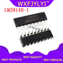 10 pçs/lote LM3914N-1 LM3914N LM3914 DIP-18 gráfico de barras de LED display driver IC 2024 - compre barato