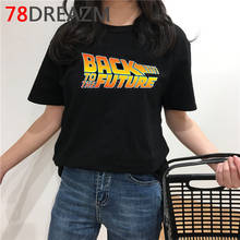 Back To The Future T Shirt Women Summer Top Movie T-shirt Funny Cartoon Graphic Tees Grunge  Unisex Tshirt Female 2024 - buy cheap