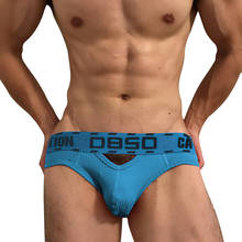 0850 Gay Man Underwear Cotton Men's Briefs Comfortable Hollow Penis Panties Sexy Men Underpants Lingerie Bikini Cuecas BS3103 2022 - buy cheap