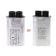 Capacitor de alta tensão para forno de micro-ondas ac 2100v, capacitor 0.90 de microondas, substituição universal com microagulha, envio direto 2024 - compre barato