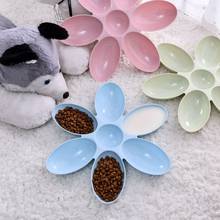 6 In 1 Pet Bowls Food Feeder Dog Puppy Cat Water Feeding Bowl Healthy Diet Dish 2024 - buy cheap