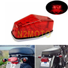 Motorcycle 12V LED Emark Lucas 564 Style Rear Light Brake Taillight Universal For BSA Bonneville Cafe Racer Scrambler 2024 - buy cheap