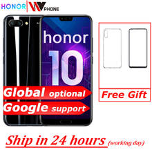 global version Honor 10 19:9 Full Screen 5.84 inch AI Camera Octa Core Fingerprint ID NFC android 8.1 2024 - buy cheap