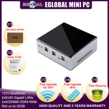 Intel i7 10510U i5 1035G4 Quad Core Mini PC 2*DDR4 2*Lans M.2 NVMe NUC Win 10 WiFi HDMI Slim Computer UHD Graphics 620 TV Box 2024 - buy cheap