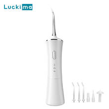 Portable Cordless Oral Irrigator USB Rechargeable Dental Water Flosser Hygiene Water Pick Jet Teeth Cleaner =Floss Cleaning 2024 - buy cheap