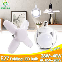 LED Bulb E27 football UFO lamp 360 degrees Folding Bulb 40W 28W AC 85-265V 6W 12W 20W 220V 240V led Spotlight Cold/Warm White 2024 - buy cheap