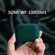 Auroras-Funda de silicona líquida para Sony WF-1000XM3, funda protectora para auriculares inalámbricos con Bluetooth, accesorios para WF1000XM3 2024 - compra barato