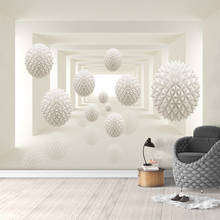 Papel tapiz Mural personalizado 3D estéreo, Bola de expansión espacial, pegatina de pared para sala de estar, autoadhesivo, lona impermeable, extraíble, Fresco 2024 - compra barato