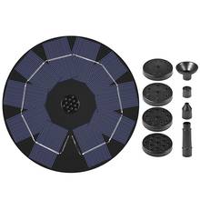 Solar Fountain Pump Floating Solar Panel Water Pump Fountain Kit with Rechargeable Battery for Outdoor Garden Pond Swimming Pool 2024 - buy cheap
