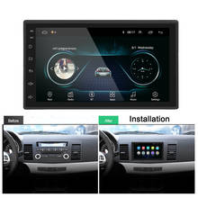 Car Audio Speakers Car Radio 2.5D GPS Android Multimedia Player Universal 7" Navigation for Volkswagen Nissan Hyundai 2024 - buy cheap