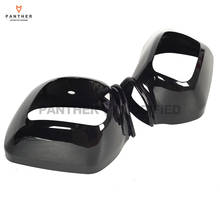 Black Motorcycle Rear View Side Mirrors Cover Moto Mirror Shell Case for HONDA Goldwing GL1800 GL 1800 F6B 2013 2014  2015 2024 - buy cheap