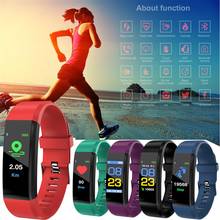 High Quality 115Plus Color Screen Smart Bracelet Support Blood Pressure Exercise Heart Rate Monitoring 2024 - buy cheap