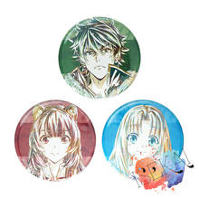 The Rising of the Shield Hero Tate No Yuusha No Nariagari Anime Raphtalia Firo Filo Art Metal Badge Brooch Pins 2024 - buy cheap