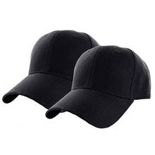 Мужская кепка из 2 предметов, летняя повседневная однотонная спортивная летняя кепка, бейсболка, Панама, шапка, женская кепка, Dec31 2024 - купить недорого