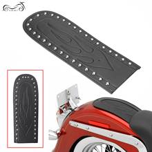 Studded ponto chama solo assento fender bib capa para harley dyna gordura bob fxdfse super glide efi fxdci fxdc 2024 - compre barato