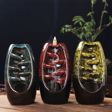 The Ceramic Backflow Incense Burner Cone Incense Machine for Home Decor Big Size Incense Censer Decoration 2024 - buy cheap